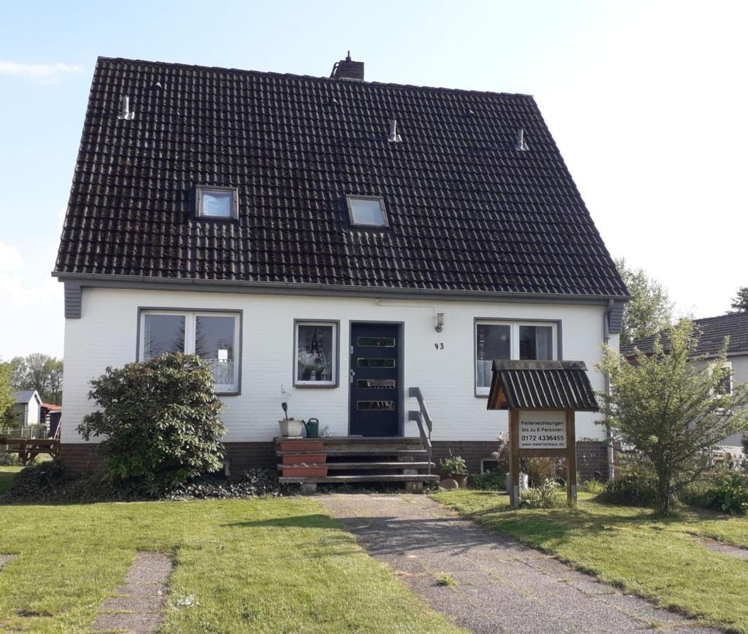 Ferienwohnung Luisa Im Haus Maarten Cuxhaven Exterior foto